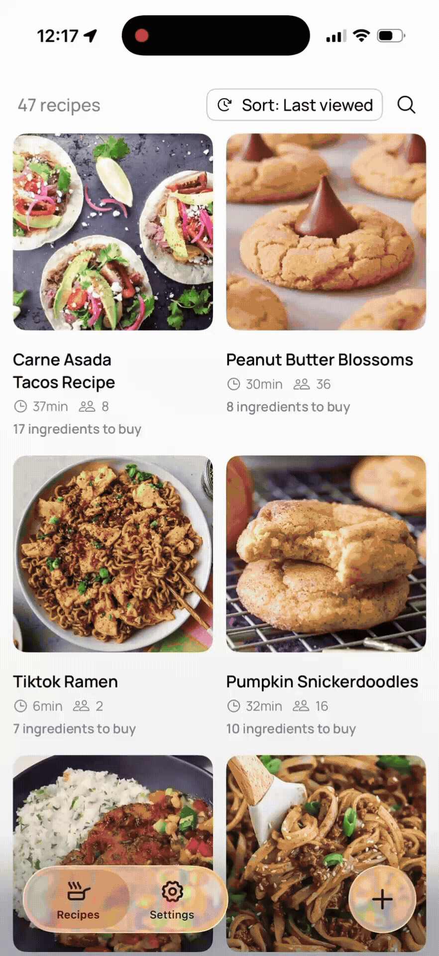 CookPilot app demo